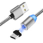 360-degree Blind Round Magnetic Data Cable