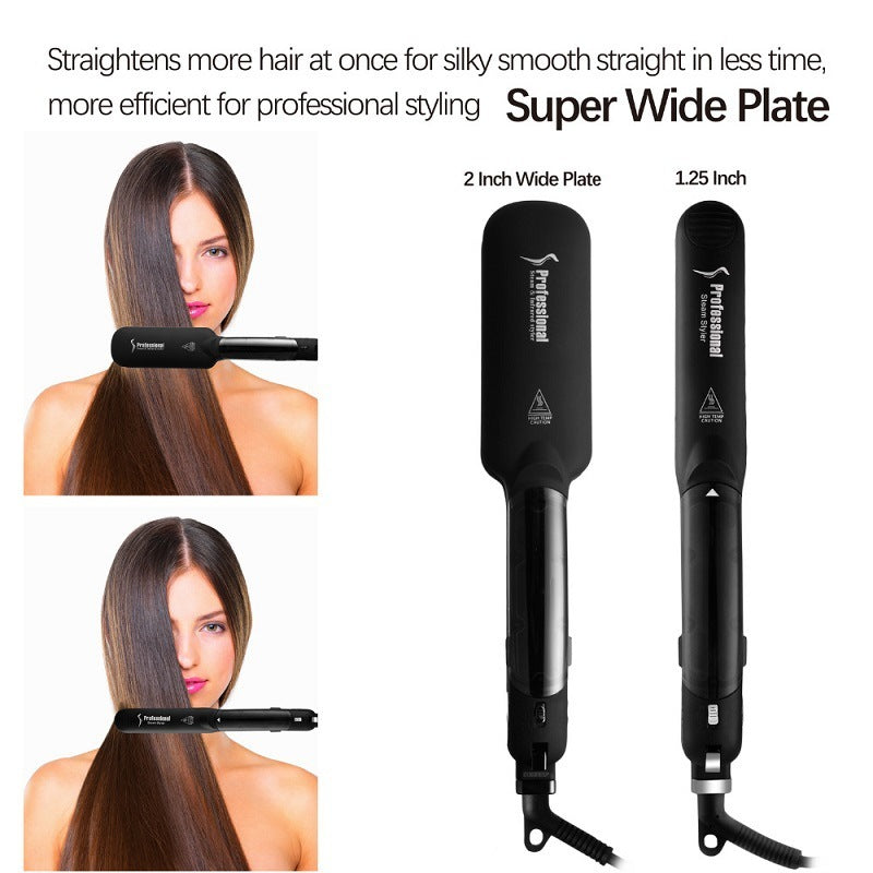 Women's Fashion Infrared Steam Ceramic Hair Straightener