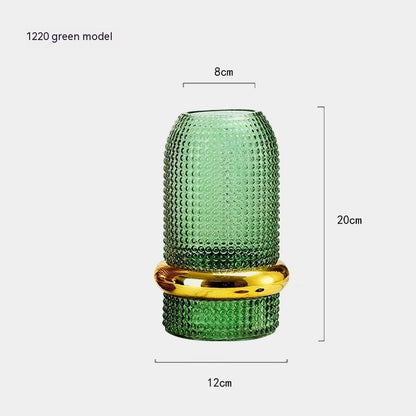 Nordic Creative Primary Color Glass Vase