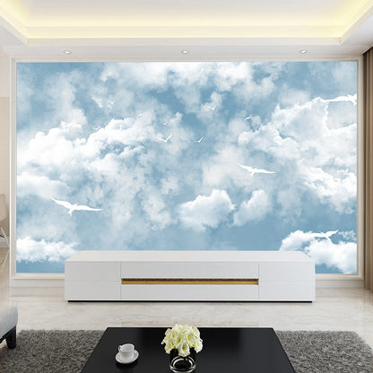 Printed Waterproof Wallpaper For TV Backdrop Wall Mural