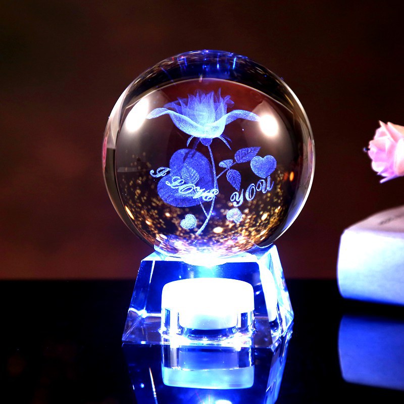 Exquisite crystal ball