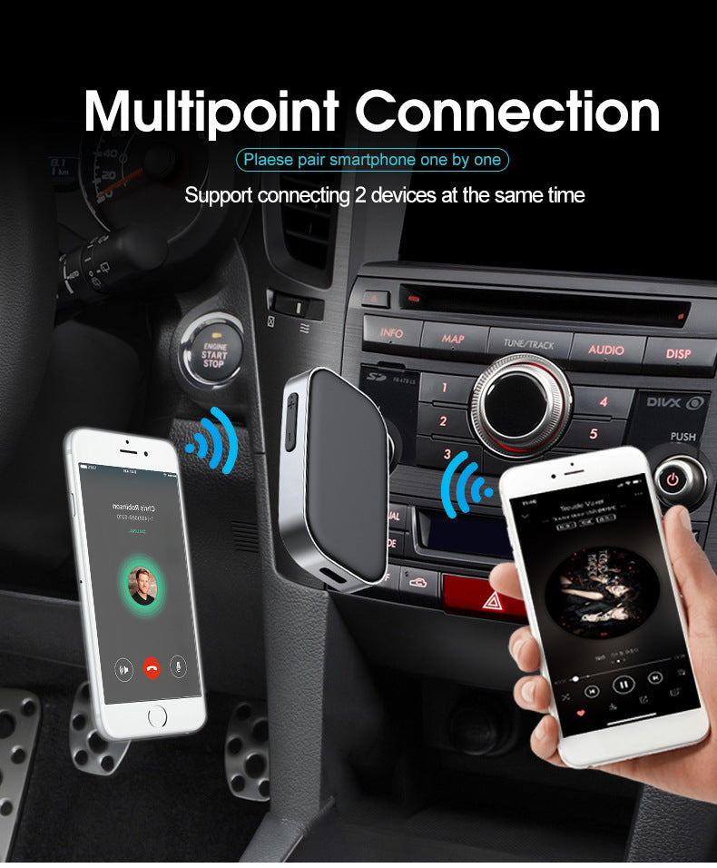 16h 2 In 1 Bluetooth Sound Receiver Car J22