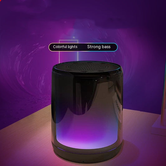 Wireless Bluetooth Speaker Colorful Full Screen Card