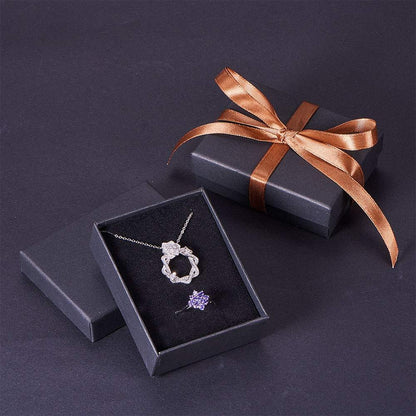 Rectangular Cardboard Jewelry Gift Box
