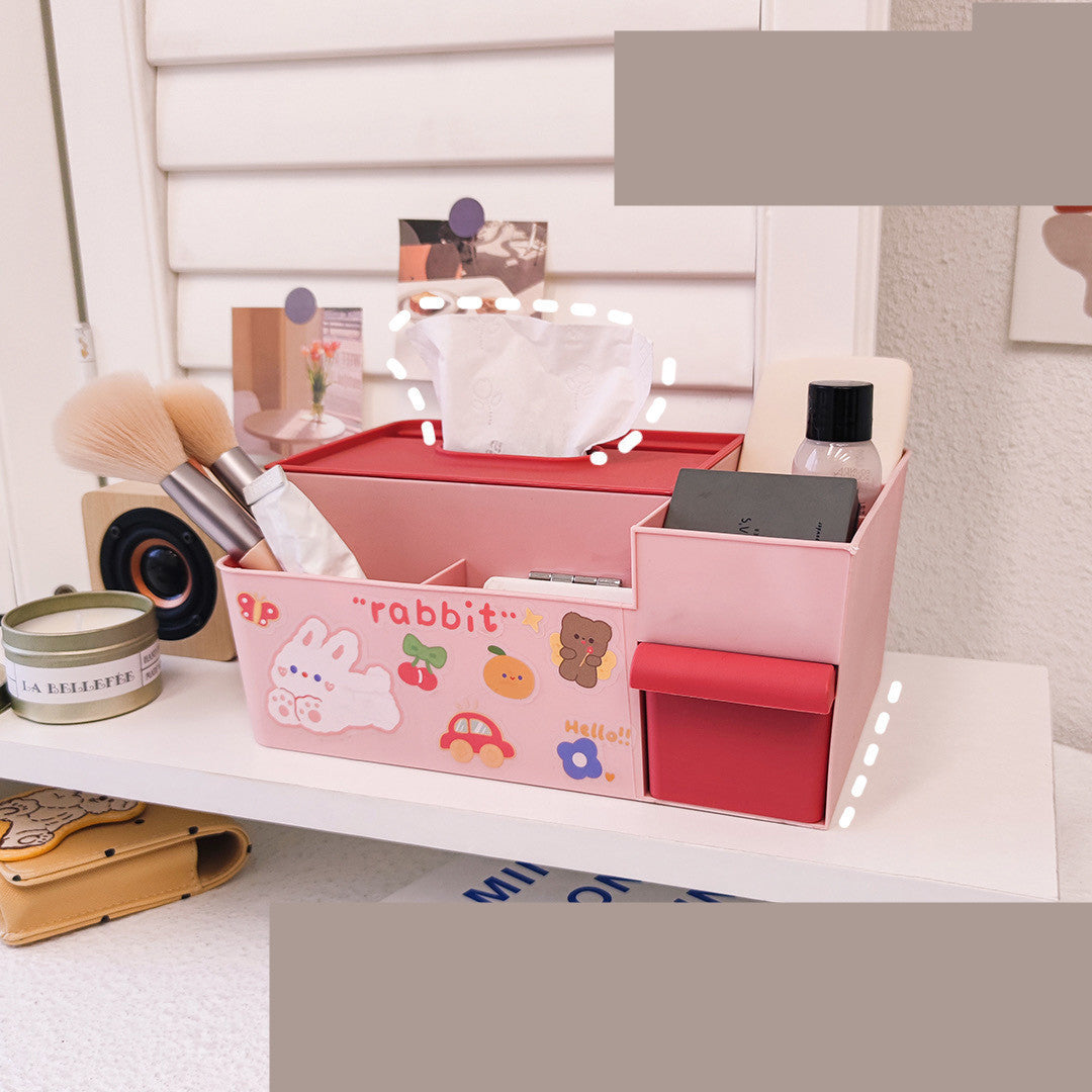 Yilan Simple Desktop Storage Box Creative Tissue Box