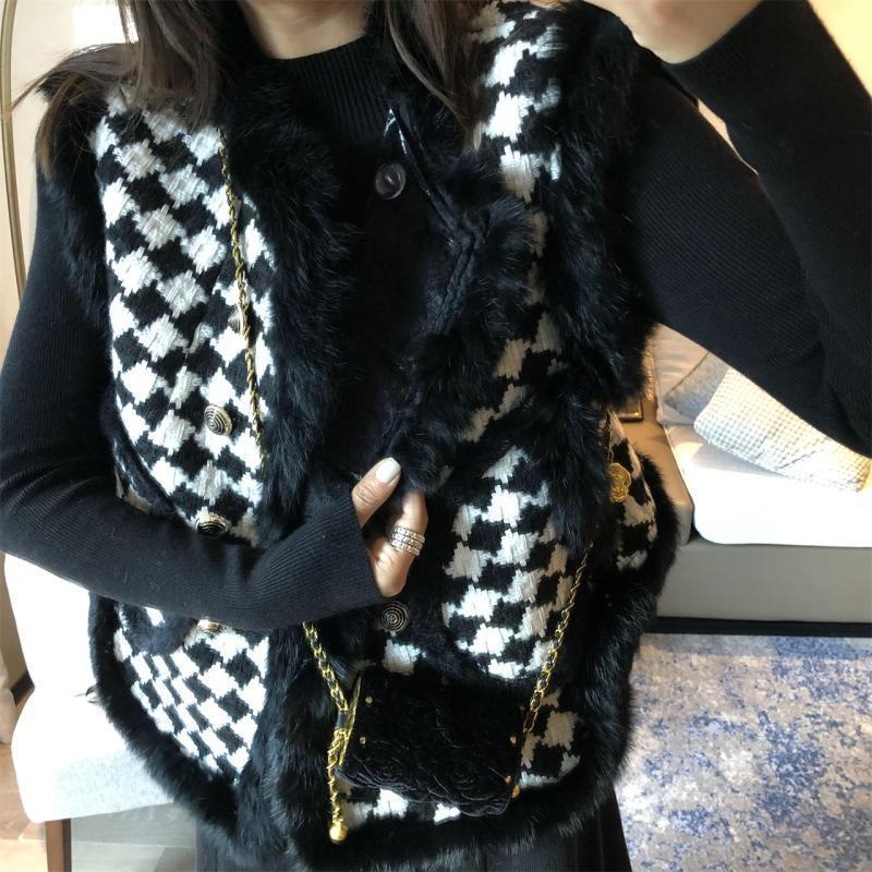 Fleece-lined Warm All-matching Loose Fur Collar Coat