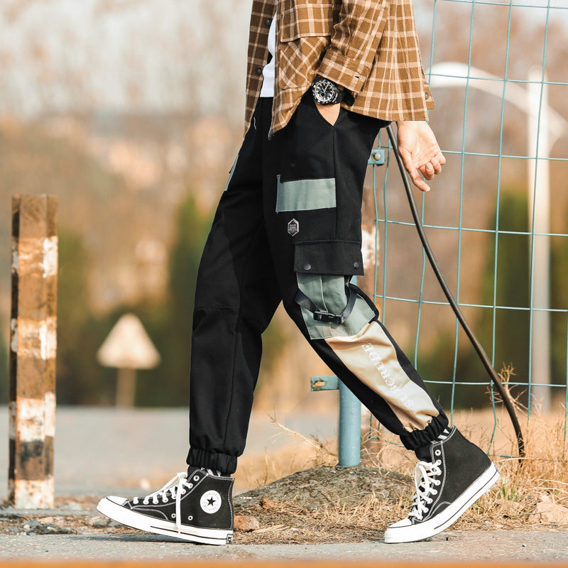 Men's Overalls Loose Outdoor Casual Pants