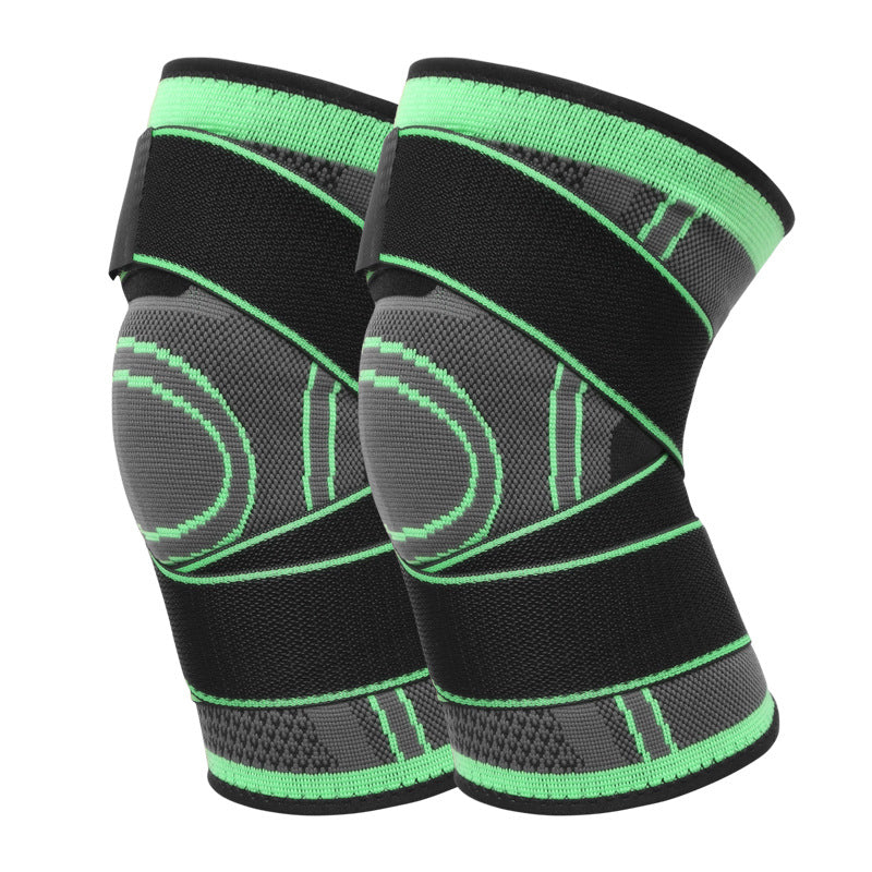 Knitted Sports Kneecaps Basketball Running Fitness Breathable Nylon
