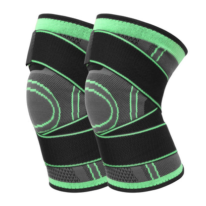Knitted Sports Kneecaps Basketball Running Fitness Breathable Nylon