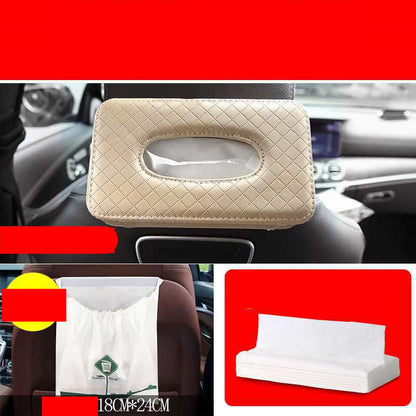 Multifunctional Seat Type Sun Visor Car Interior Tissue Box