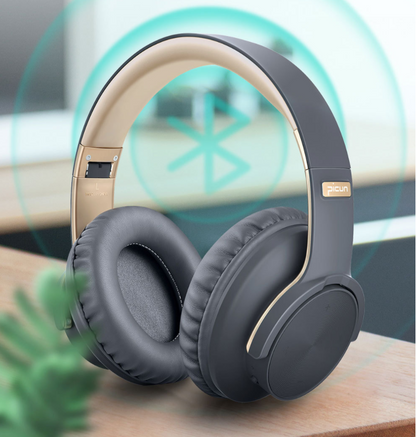 Subwoofer wireless music headphones