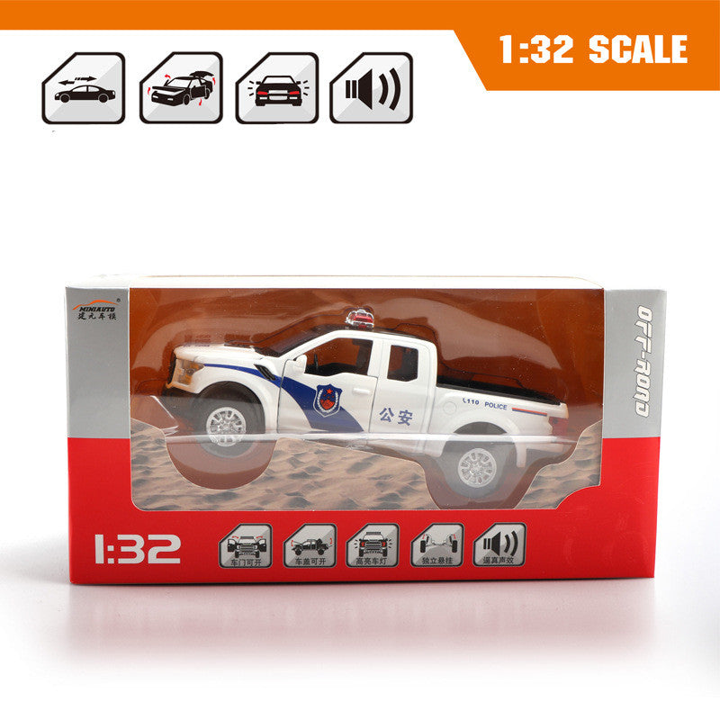 Children's toy car police car Ford Raptor