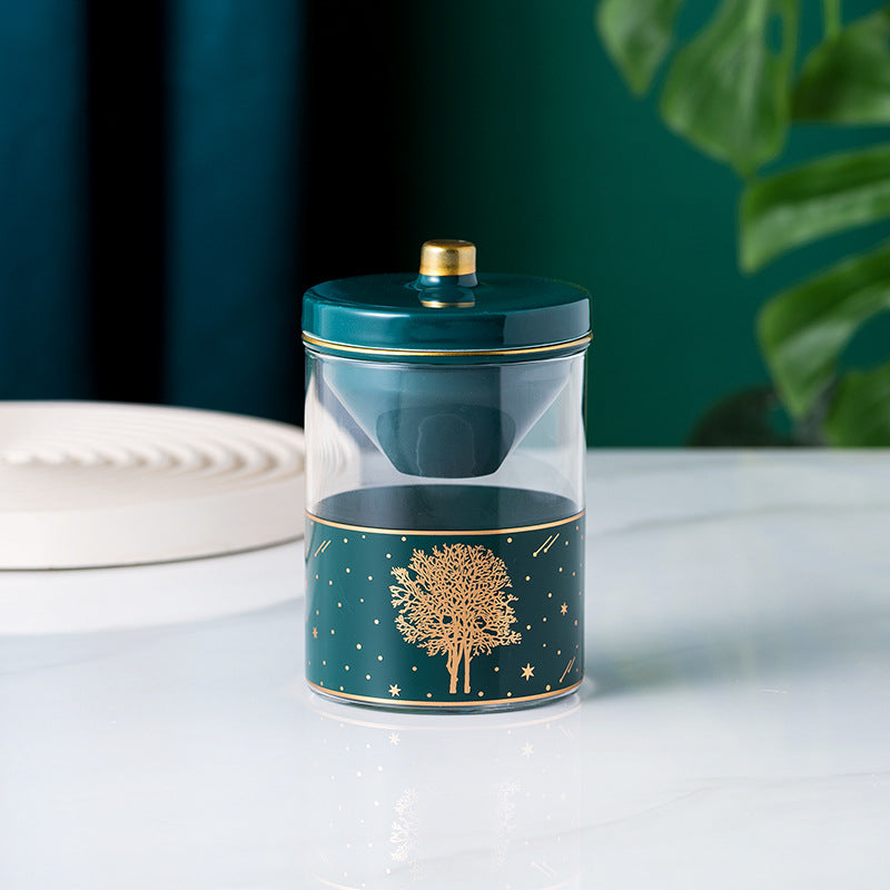 Creative Ashtray Of The Office With Anti-fly Ash And Smoke