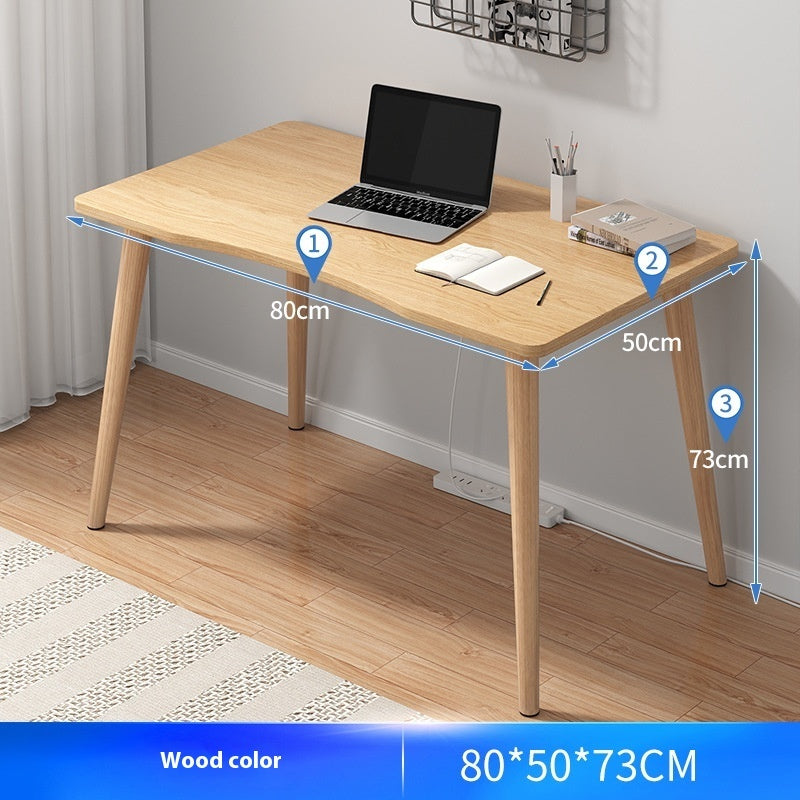 Computer Desk Solid Wood Leg Table Home Desk
