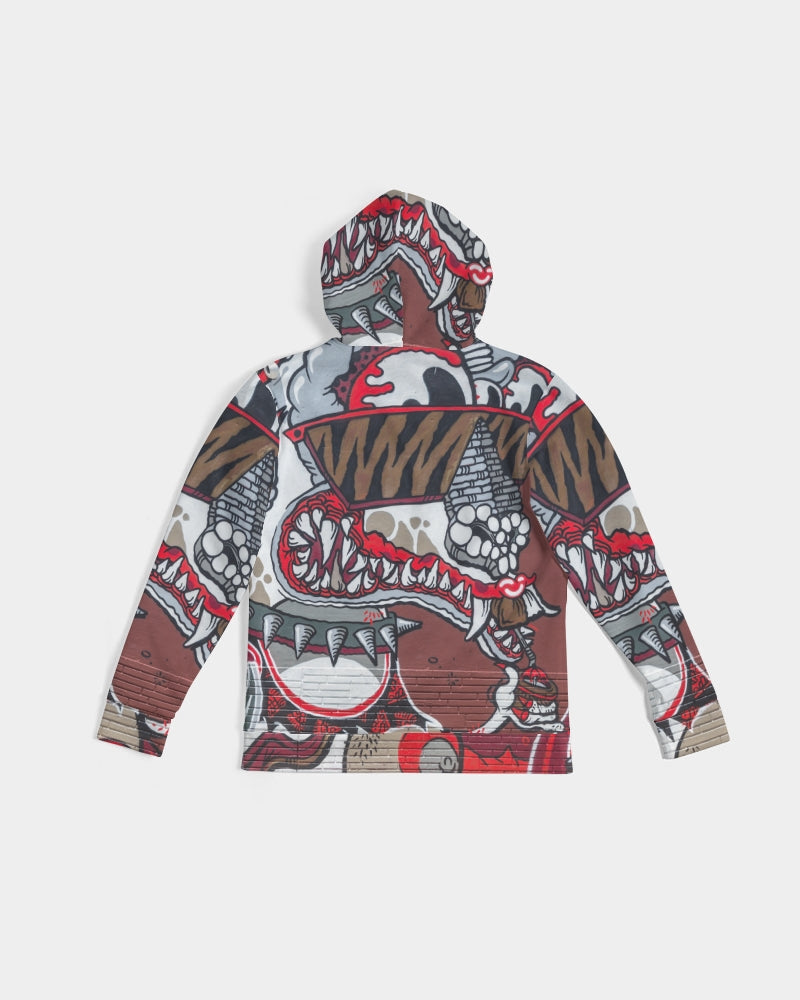 20 cool dragon red design Men's All-Over Print Hoodie