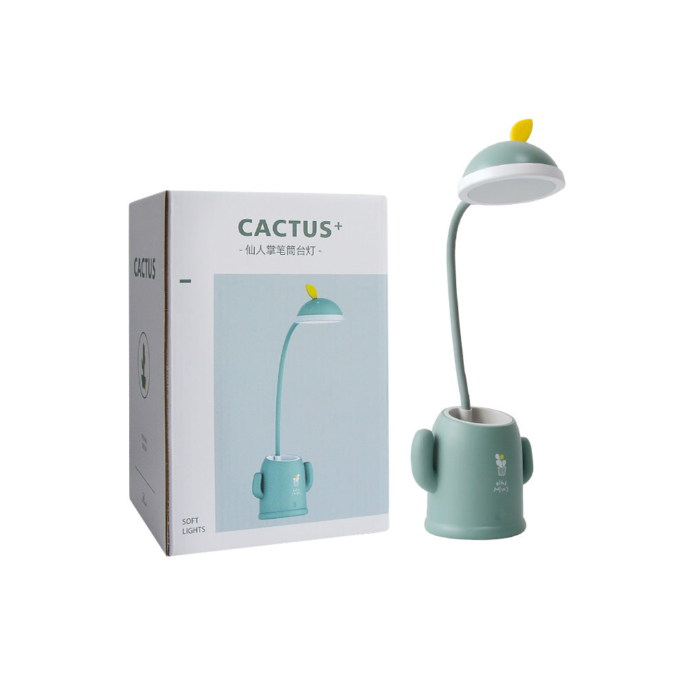 Cactus Pen Holder Table Lamp