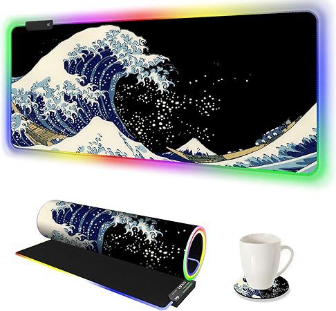 Gaming And Office USB RGB Backlit Mouse Pad
