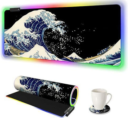 Gaming And Office USB RGB Backlit Mouse Pad