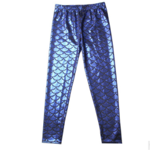 Children's leggings fish scale leggings