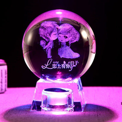 Exquisite crystal ball