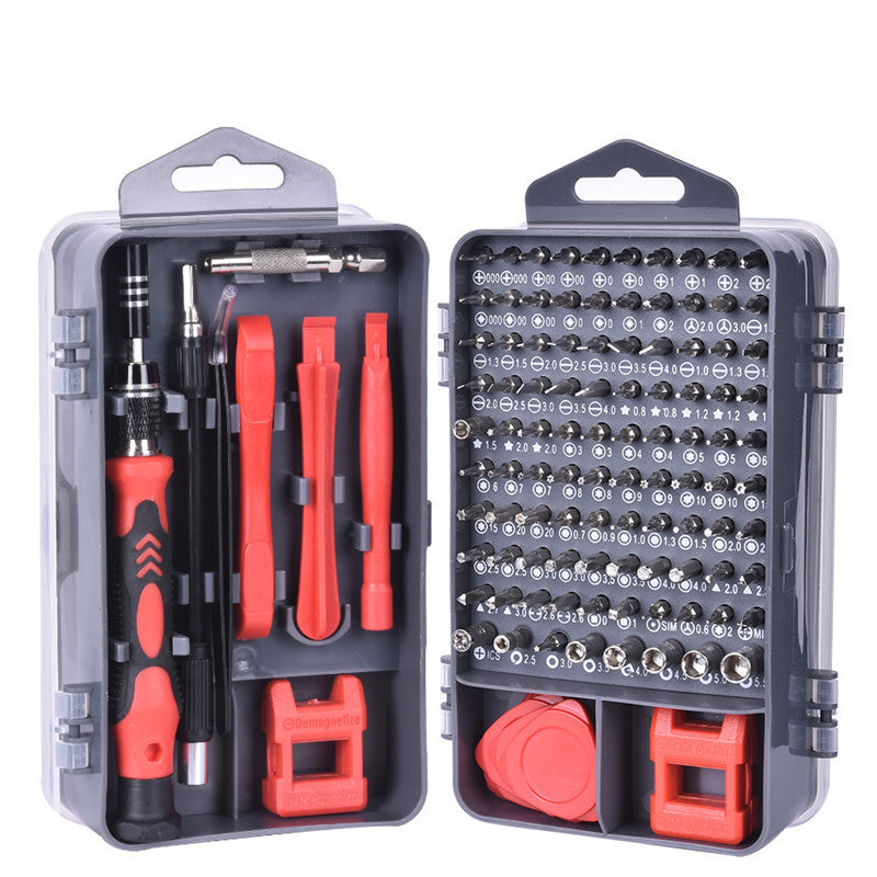 Compatible with Apple, Hot Sale 122 in 1Professional Multi Screwdriver Set for iPhone Android Laptop Computer DIY Repair Tool Kit