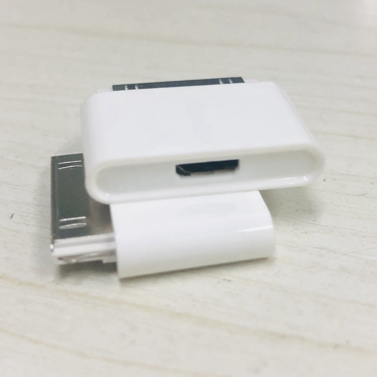 Compatible with Apple , USB To 30PIN Adapter For Android To Apple