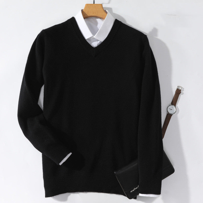 Youth Leisure Business Bottoming Sweater Plus Size