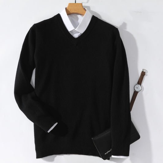 Youth Leisure Business Bottoming Sweater Plus Size