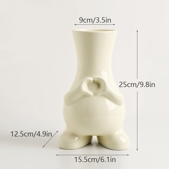 Ceramic Vase Decoration Suitable For Living Room Dining Table