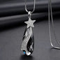 Crystal tassel necklace clothing accessories
