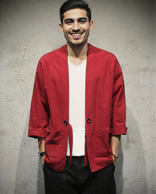 Casual Authentic style clothing cardigan men's jacket