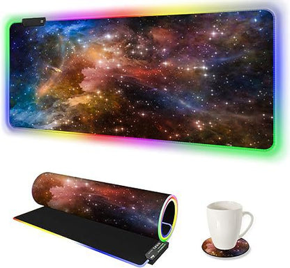 Gaming And Office USB RGB Backlit Mouse Pad