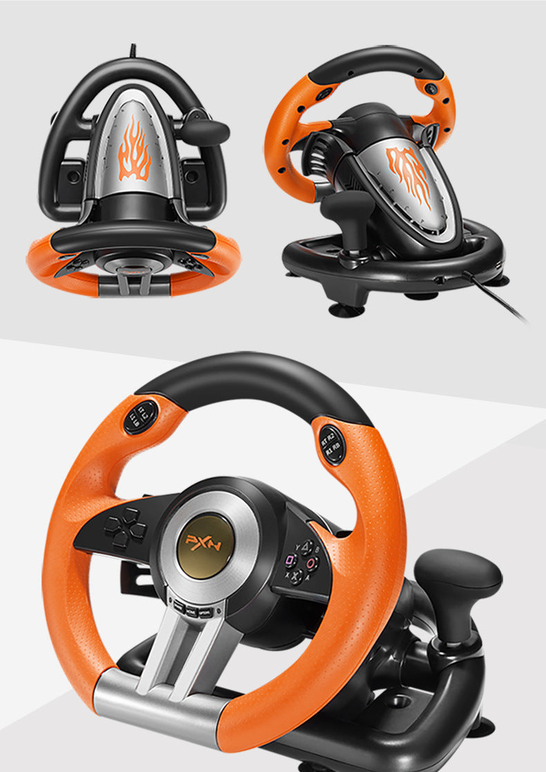 Creative And Simple Computer Game Steering Wheel