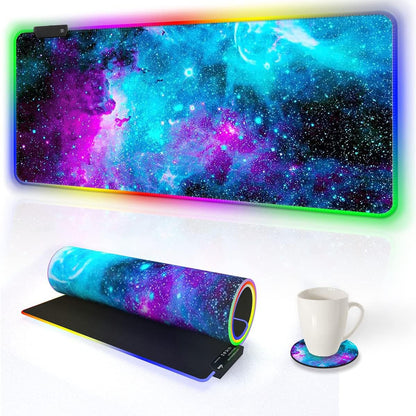 Gaming And Office USB RGB Backlit Mouse Pad