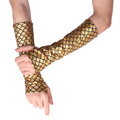 Clothing Accessories Color-changing Magical Mermaid Dress Gloves
