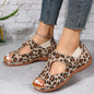 Casual Sandals Summer Shoes For Women Low Heels Velcro Shoes - FLIPSTYLEZLLC