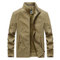 New Men's Casual Jacket Plus Size Stand Collar