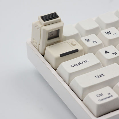 Mechanical Keyboard 80s Macintosh Retro Personality Translucent Keycap