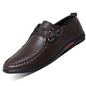 Fashion leisure shoes breathable hollow punch lace business men's shoes