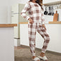 Thickened Warm Flannel Winter Home Suit