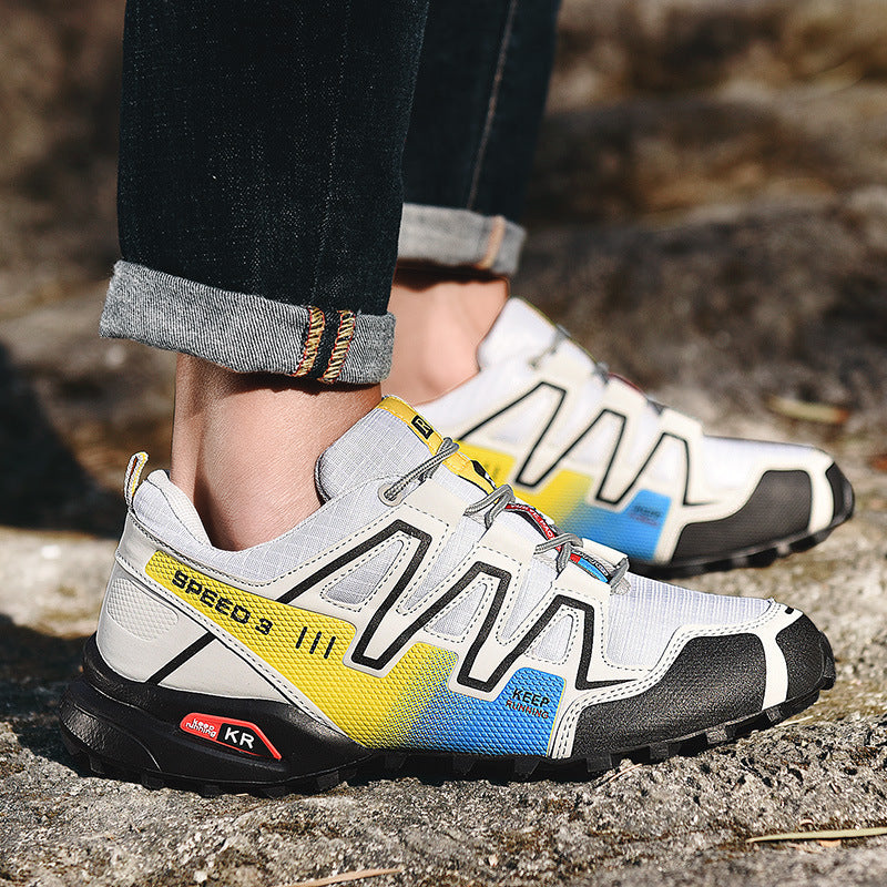 Men's shoes breathable mesh hiking shoes