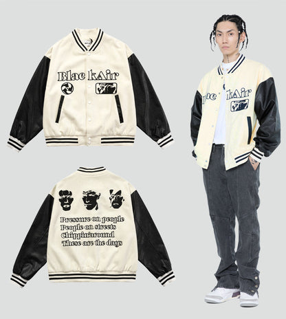 Next-generation Embroidered Retro Retro design Jacket
