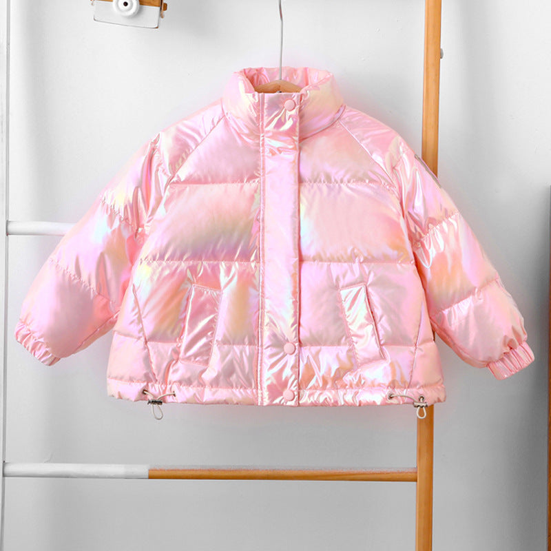 Colorful Children's Down Cotton Jacket