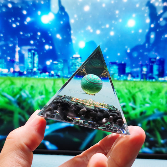 Home Fashion Crystal Ball Crushed Stone Crafts Ornaments