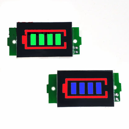 Three Strings Of LED Lithium Battery Indicator Board