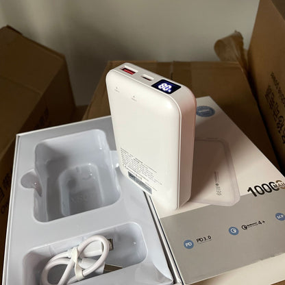 Charge Smart Digital Display Mobile Power Supply National Standard Power Bank Compact Mini