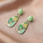 3d Printing Plant Flowers And Animals Doodle Earrings