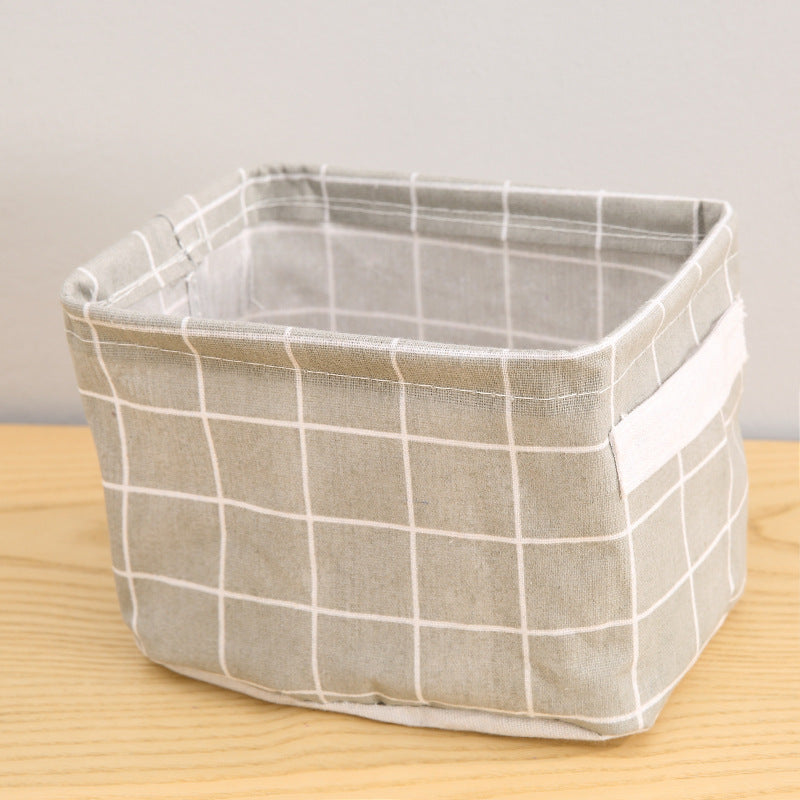 Table top storage basket