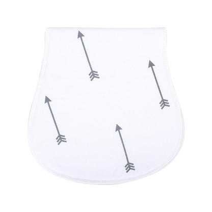 Children's breastfeeding and sweat-absorbent towel bib