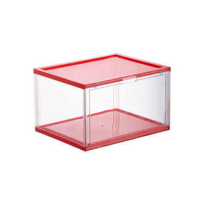 Double Magnetic Suction High Transparency Side Opening Transparent Shoe Box